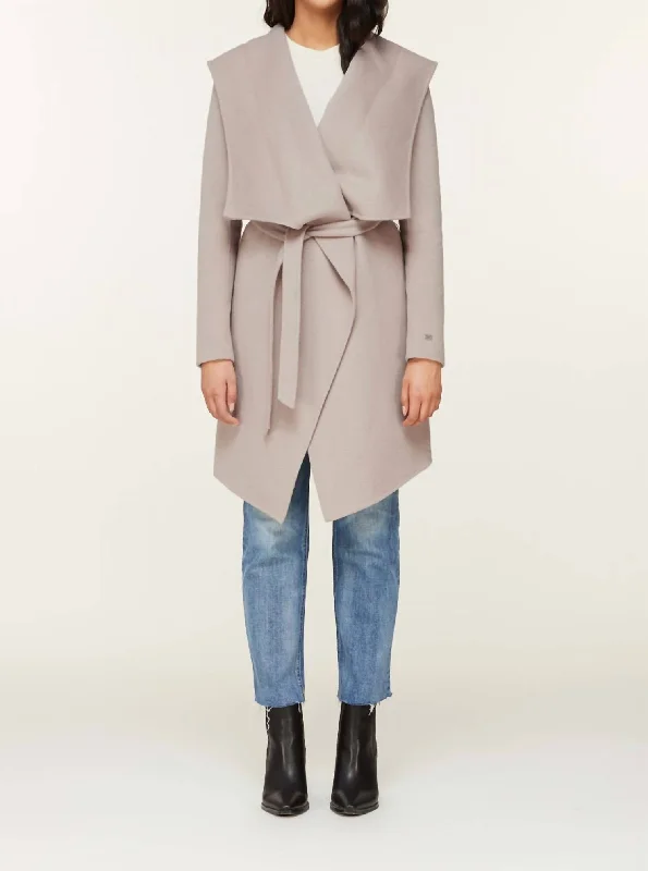 Women's Chic Apparel Samia Coat In Quartz