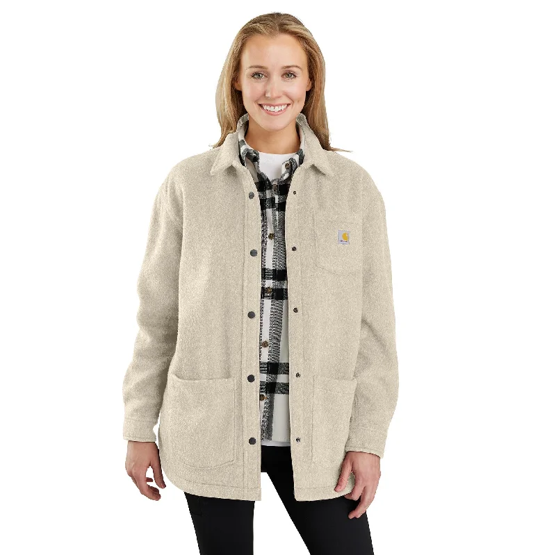 Affordable Women's Apparel Women's Fleece Shirt Jacket