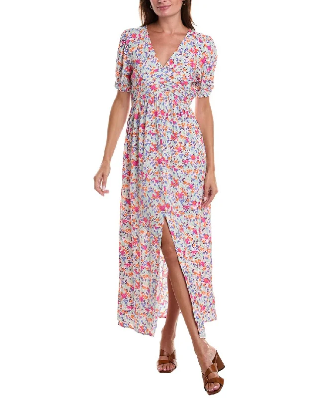 Comfortable Garments For Women Special Offers, Don't Miss ANNA KAY Odemy Silk-Blend Maxi Dress