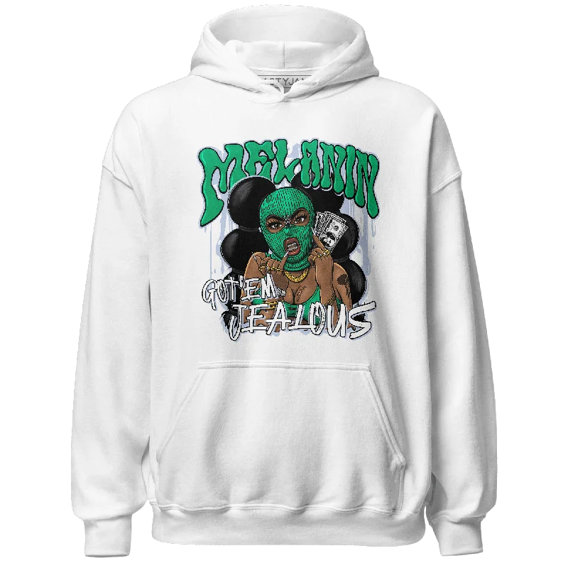 Sustainable And Ethical Unisex Clothing Inspired By You, Designed For You NastyJamz Lucky Green 5s Hoodie Match Melanin Got Em Jealous