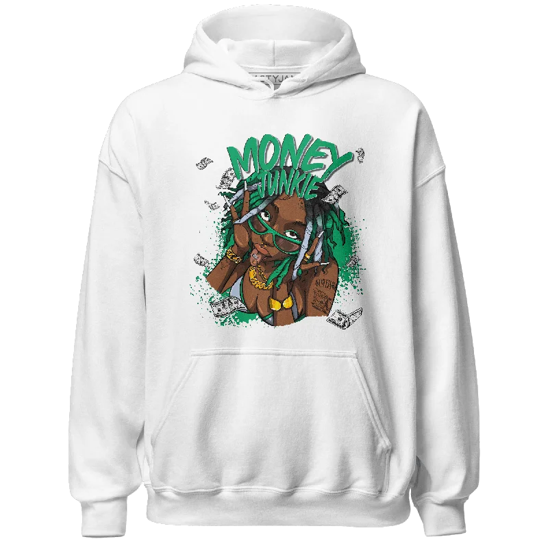 Sustainable And Ethical Unisex Clothing The Good Stuff NastyJamz Lucky Green 5s Hoodie Match Money Junkie