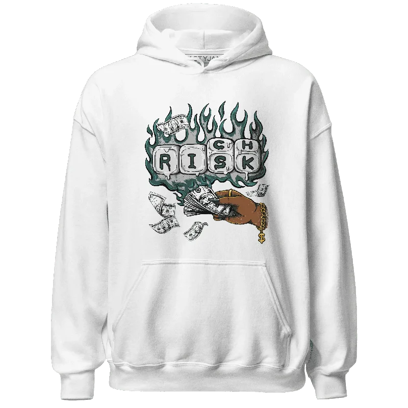 Fashion-Forward Gender-Neutral Outfit Ideas Style Revolution NastyJamz Oxidized Green 4s Hoodie Match Rich Or Risk