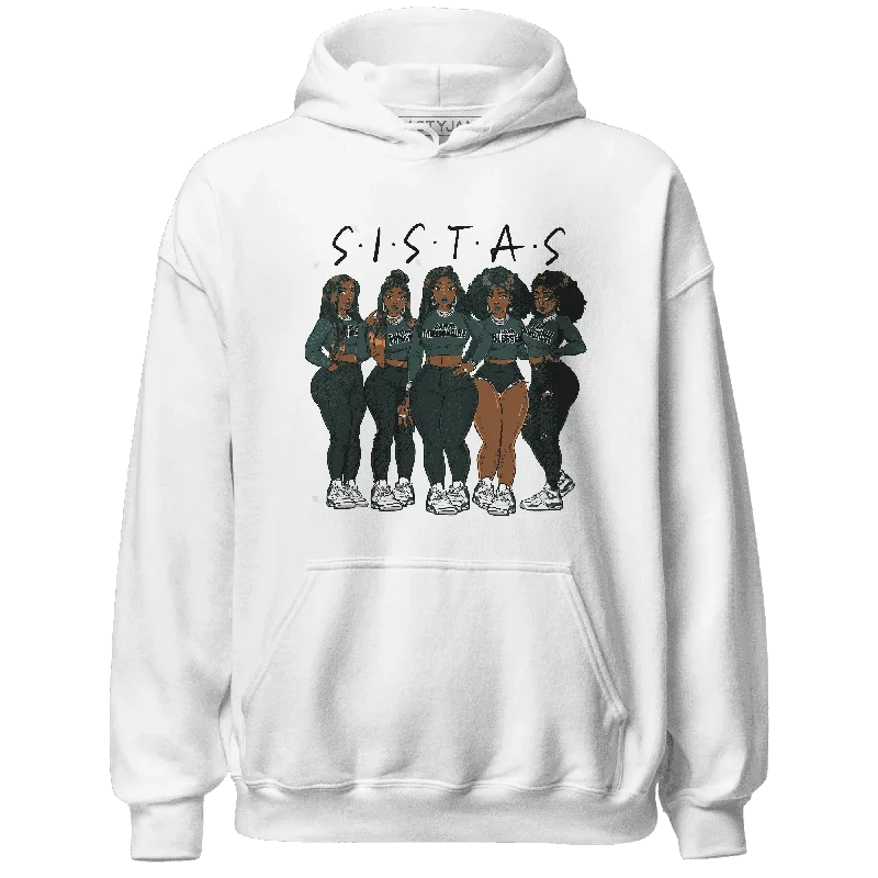 Oversized Unisex Apparel For Effortless Style Contemporary Casual Deals NastyJamz Oxidized Green 4s Hoodie Match Sistas Melanin Girl