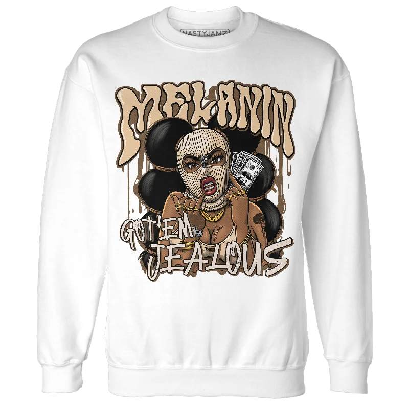 Versatile Clothing For All Genders Hot Items NastyJamz Palomino 3s Sweatshirt Match Melanin Got Em Jealous