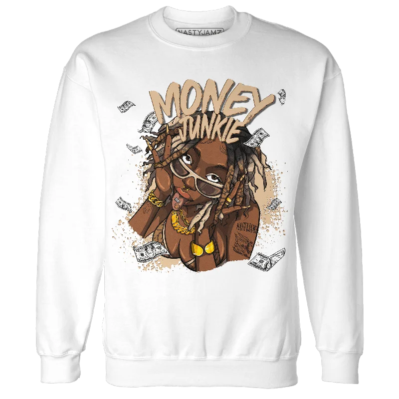 Bold And Trendy Gender-Neutral Outfits Discount Extravaganza NastyJamz Palomino 3s Sweatshirt Match Money Junkie