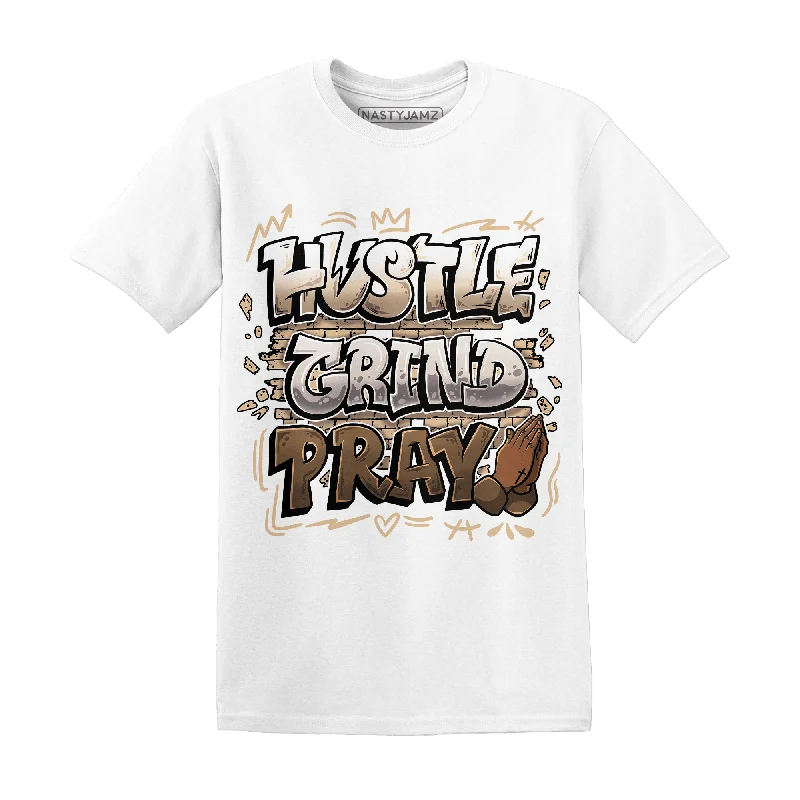 Functional And Stylish Unisex Wear Style Without Limits NastyJamz Palomino 3s T-Shirt Match Hustle Grind Pray