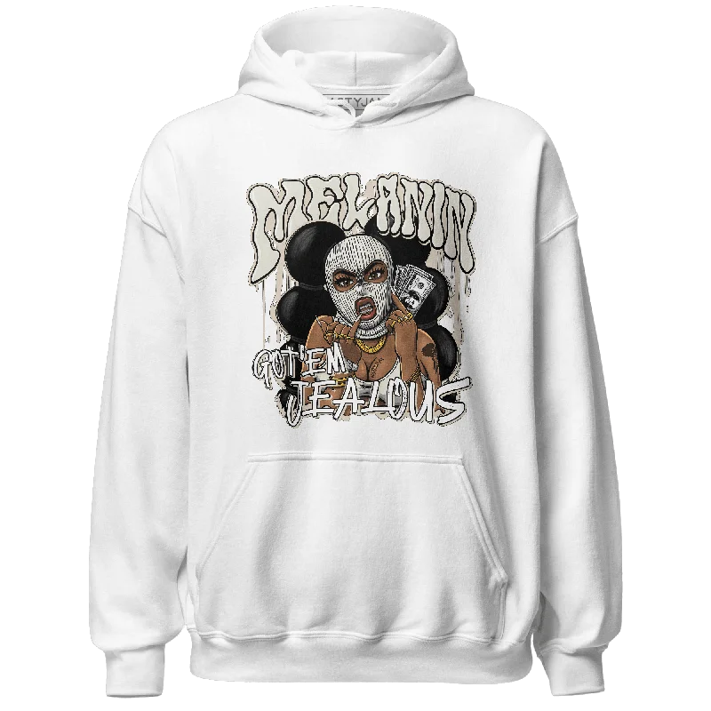 Comfortable Unisex Streetwear Fashion Forward NastyJamz SE Sail 5s Hoodie Match Melanin Got Em Jealous