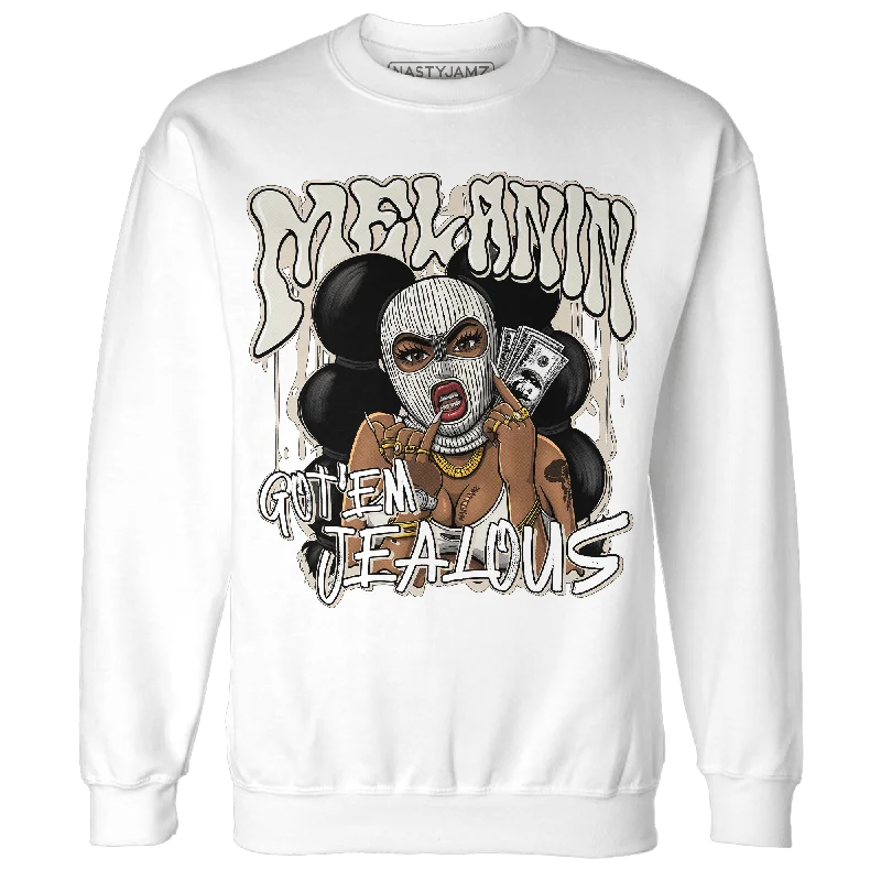 Versatile Unisex Layering Pieces Break Fashion Norms NastyJamz SE Sail 5s Sweatshirt Match Melanin Got Em Jealous