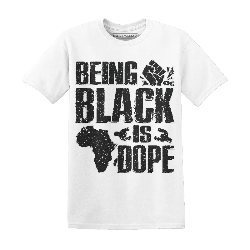 Unisex Casual Wear For All Seasons Seasonal Sale NastyJamz Reverse Oreo 6s T-Shirt Match Being Black Is Dope