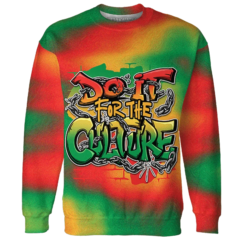 Gender-Neutral Trendy Clothing Styles Low Price Special NastyJamz Do It For Culture Sweatshirt All-Over Print