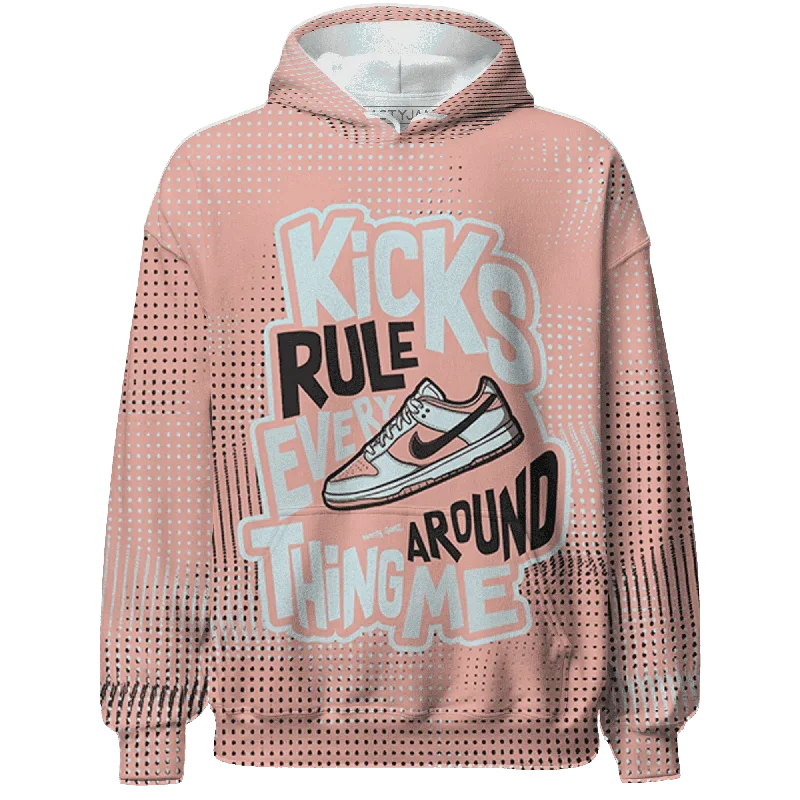 Elegant And Minimal Gender-Free Clothing Limited Stock Dunk Low Glacier Blue Arctic Orange NastyJamz Hoodie Match Kicks Rule All-Over Print