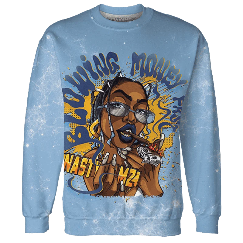 Breathable And Lightweight Unisex Wear New Arrivals NastyJamz First In Flight 1s Sweatshirt Match Blowing Money Fast Girl All-Over Print