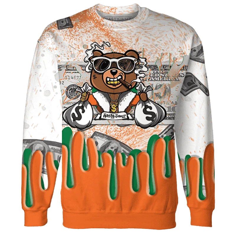 All-Season Unisex Clothing Collection Fashion Sale NastyJamz MAM Hurricanes 5s Sweatshirt Match BER Dollar All-Over Print