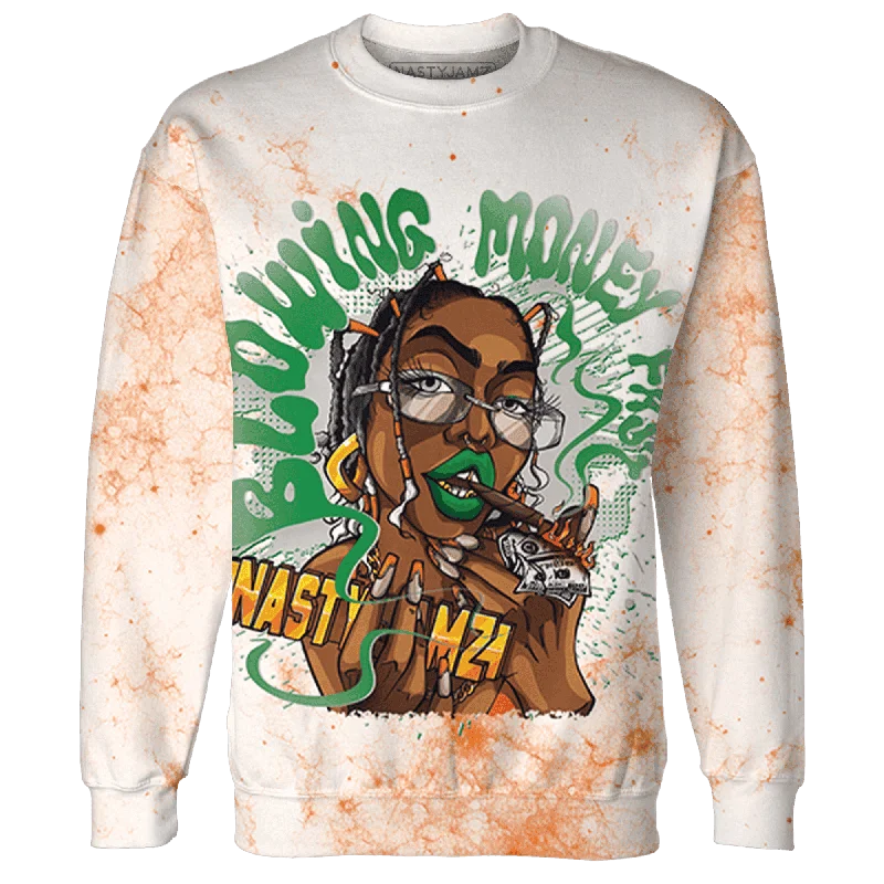 Modern Unisex Wardrobe Staples Holiday Attire Sale NastyJamz MAM Hurricanes 5s Sweatshirt Match Blowing Money Fast Girl All-Over Print