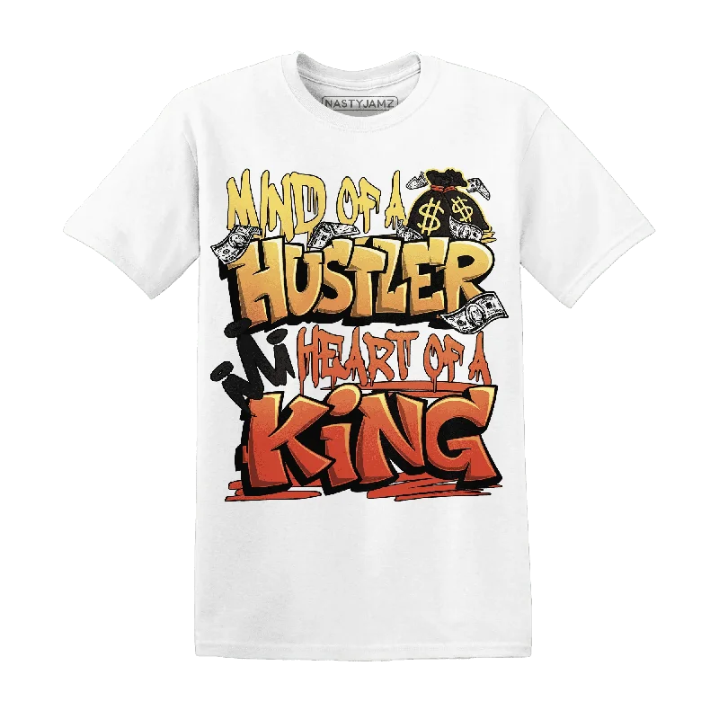 Relaxed-Fit Unisex Fashion For All-Day Comfort Fashion Frontiers NastyJamz VaporMax Crimson Total Orange Plus T-Shirt Match Hustler Heart King