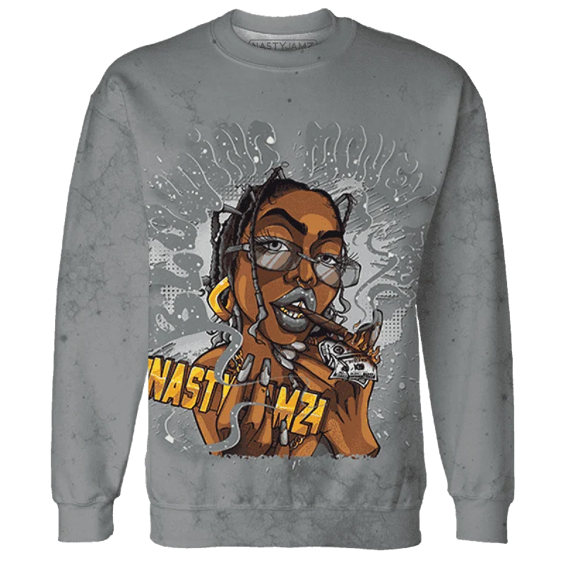 Contemporary Gender-Free Clothing Styles Fashion Forward NastyJamz Paris Cement Olympics 4s Sweatshirt Match Blowing Money Fast Girl All-Over Print