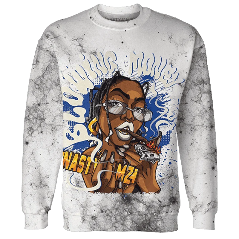 Fashion-Forward Unisex Apparel Hot Picks NastyJamz Quaiii 54 3s Sweatshirt Match Blowing Money Fast Girl All-Over Print