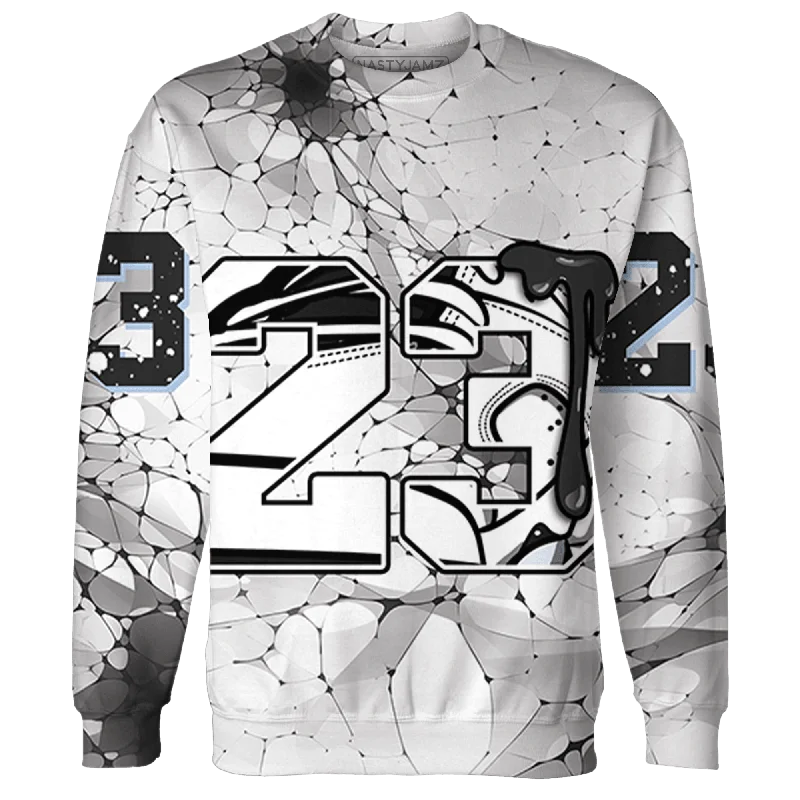 Contemporary Gender-Free Clothing Styles Urban Elegance Deals NastyJamz Reverse Oreo 6s Sweatshirt Match 23 Sneaker All-Over Print