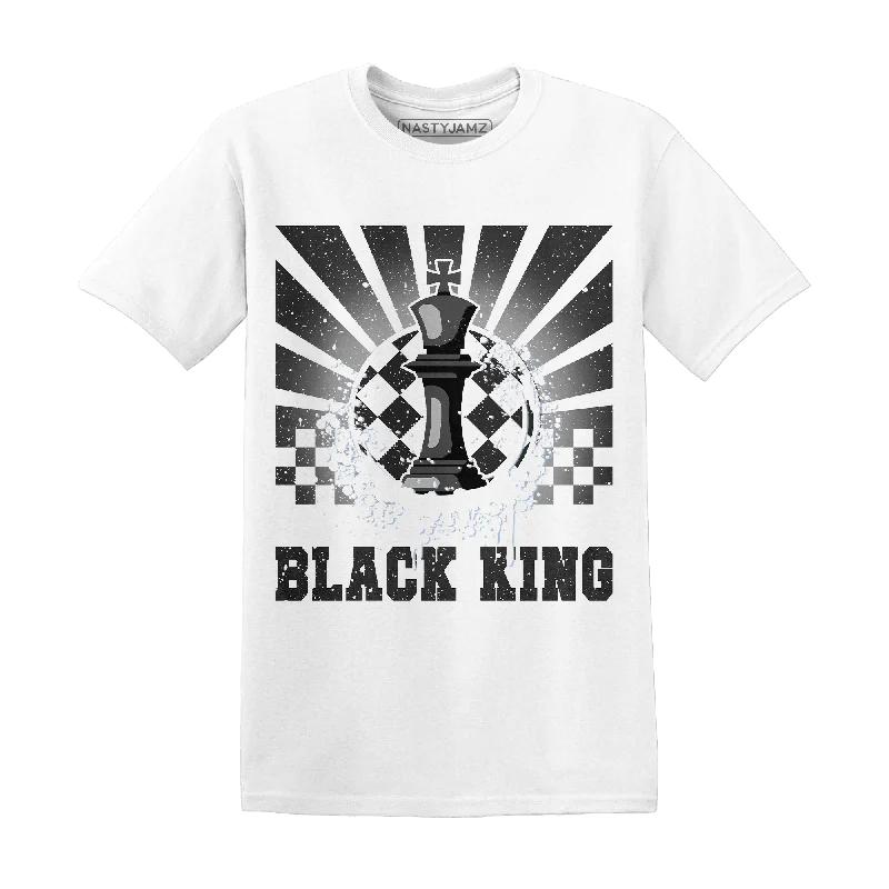 Urban-Inspired Unisex Fashion Pieces Casual Fashion NastyJamz Reverse Oreo 6s T-Shirt Match Black King Collection